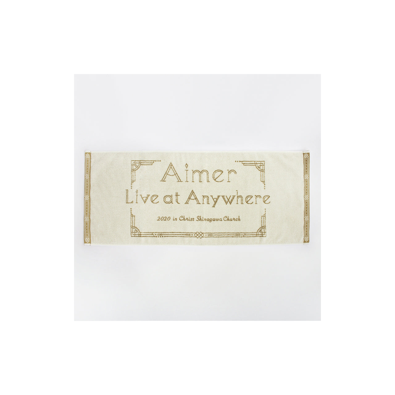 "Live at Anywhere 2020 in Christ Shinagawa Church" Face Towel