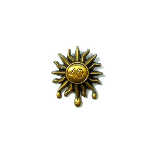 "Cycle de 10 ans" Pin Badge［Drop Sun］