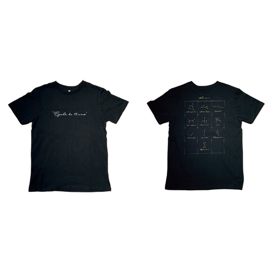 "Cycle de 10 ans" T-shirt / Black